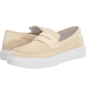 Cole Haan Women's 10 WIDE Grandpro Rally Canvas Penny Loafer Sneaker